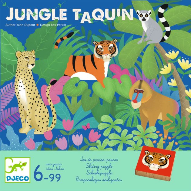 Djeco Társasjáték - Csibészke - Jungle Taquin