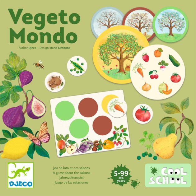 Djeco Képes lottó - Évszakok - Vegeto Mondo