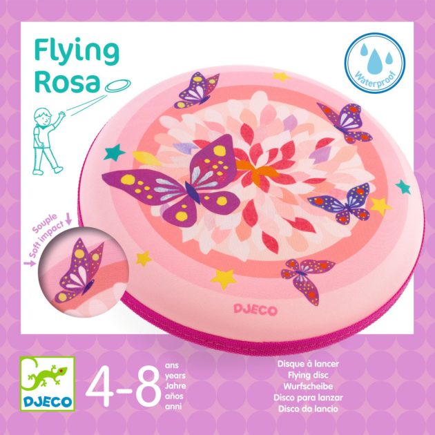 Djeco Frizbi - Repülő Rózsa - Flying Rosa