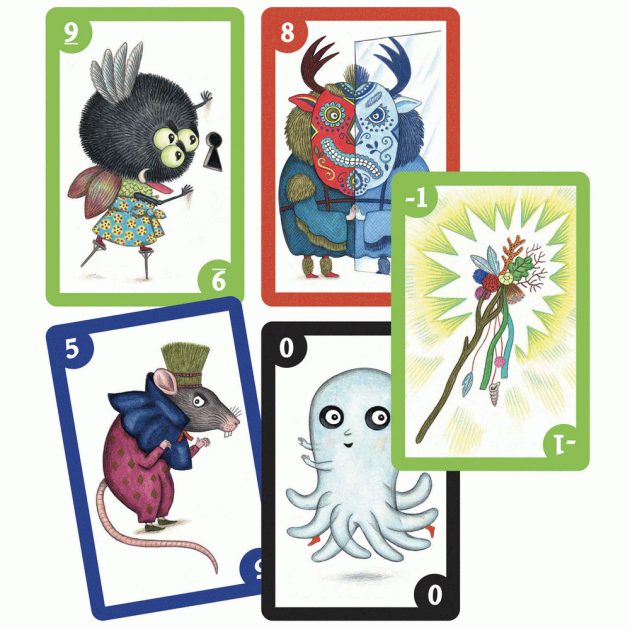 Djeco Kártyajáték - Borzongós - Spooky Boo!