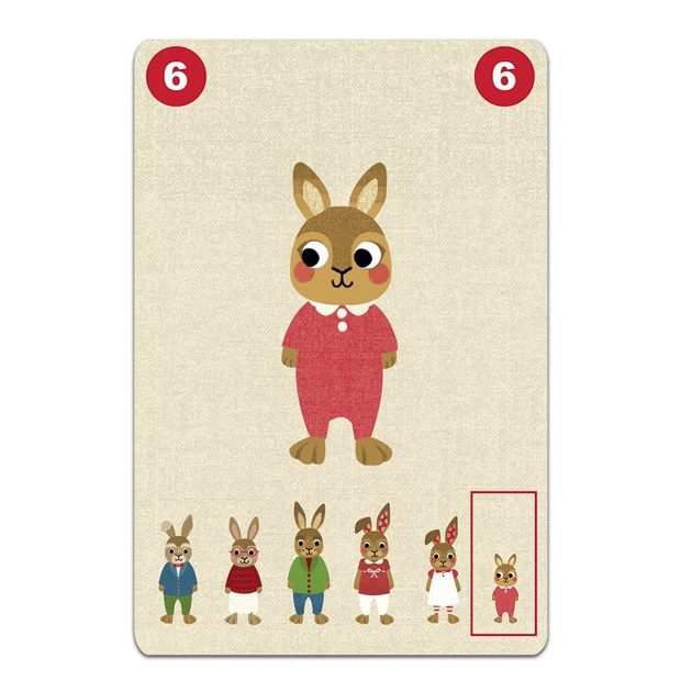 Djeco Kártyajáték - Összefogó - Familou 