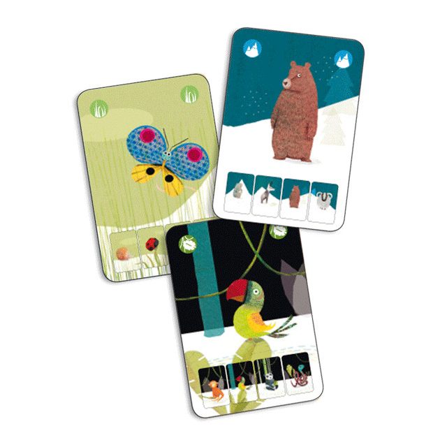 Djeco Kártyajáték - Egy kis természtrajz - Mini Nature 