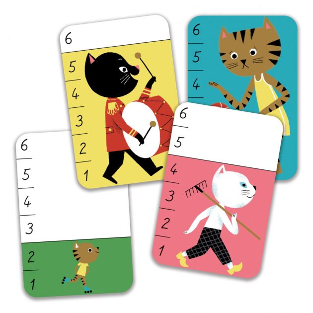 Djeco Kártyajáték - Macskacsata - Bata-Miaou