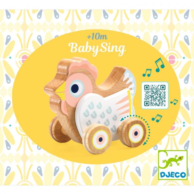 Djeco Húzható játék - Babanótás - BabySing