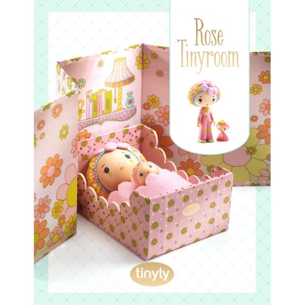 Djeco: tinyly TINYLY álomvilág - Rózsaszín apró szoba - Rose Tinyroom