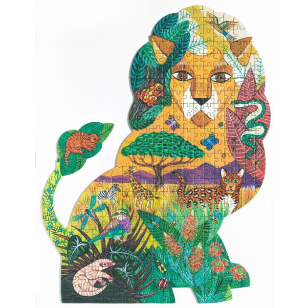 Djeco Művész puzzle - Oroszlán, 350 db-os - Lion