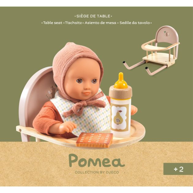 Djeco: Pomea Babaetető szék - Asztalhoz - Table seat