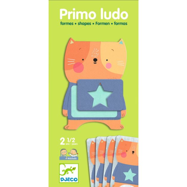 Djeco: Eduludo Primo Ludo - Formák - Shapes