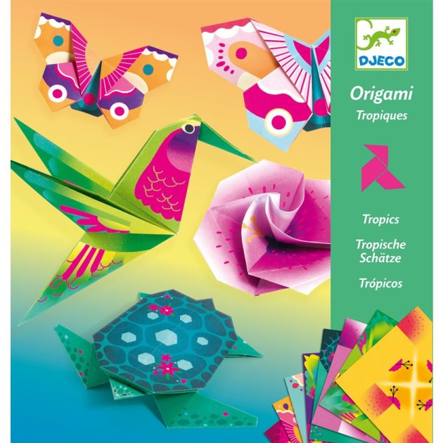 Djeco Origami - Trópusokon - Tropics