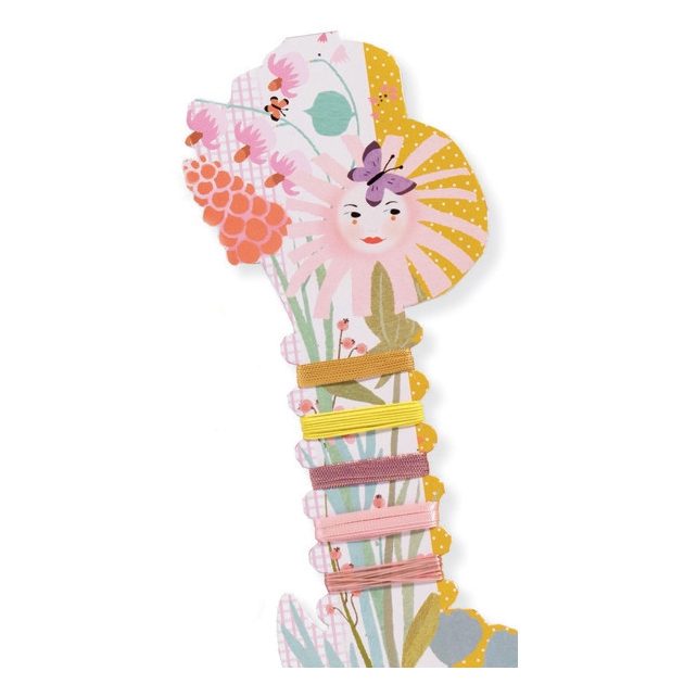 Djeco Ékszerkészító készlet - Gyöngyök és virágok - Pearls and flowers