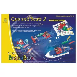   Cambridge Brainbox Elektronika Autók és hajók készlet - Cars & Boats 2