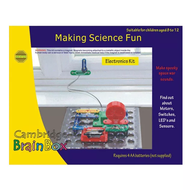 Cambridge Brainbox Elektronika Érzékelők és riasztók készlet - Making Science Fun