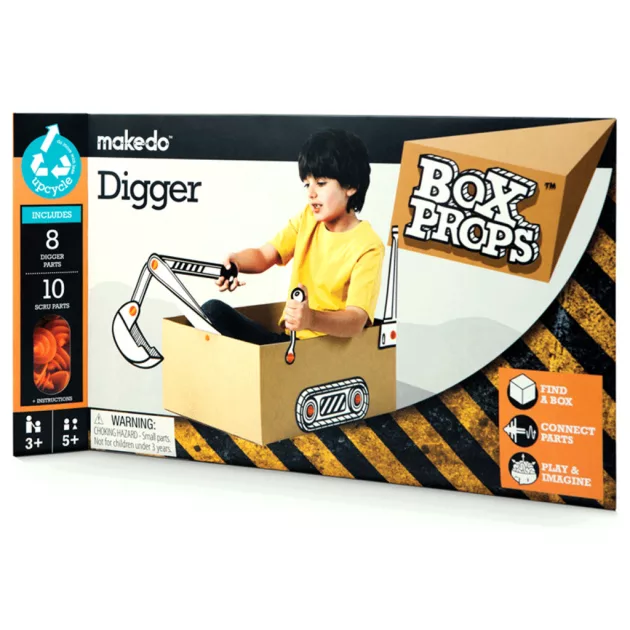 Makedo BoxProps Közlekedés - Markoló Digger