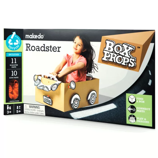 Makedo BoxProps Közlekedés - Sportkocsi Roadster