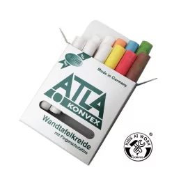 Kids at Work Táblakréta - 12 db-os, fehér és színes