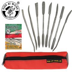 Kids at Work Faráspoly készlet, 8 részes, szövet tokban