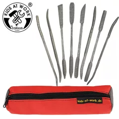 Kids at Work Faráspoly készlet 8 részes szövet tokban