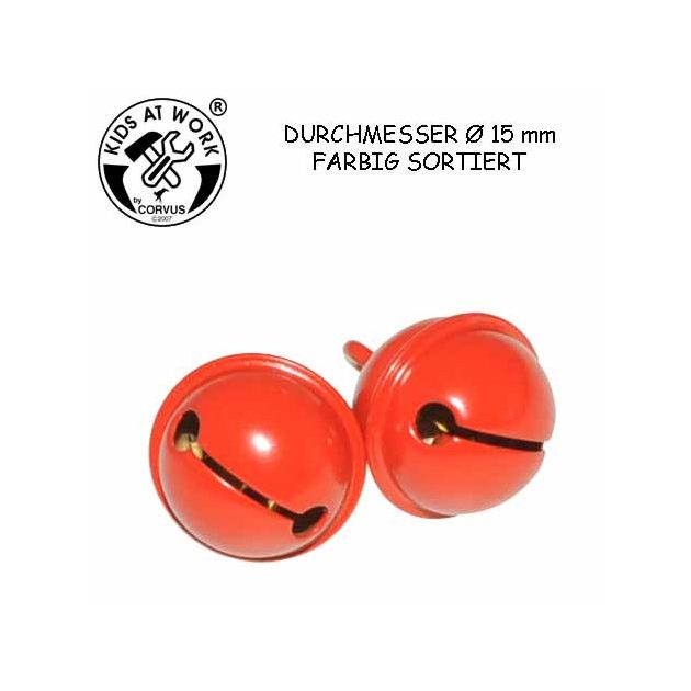 Kids at Work Gömbcsörgő, 2 db, átm.15 mm