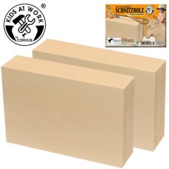 Kids at Work Faragható fatömb - 2 db 150 x 105 x 44 mm