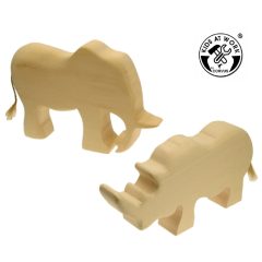 Kids at Work Fafaragás - vadállatok, 21 x 14,8 x 3 cm