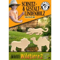 Kids at Work Fafaragás - vadállatok, 21 x 14,8 x 3 cm