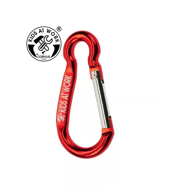 Kids at Work Karabiner 80 mm - alumínium