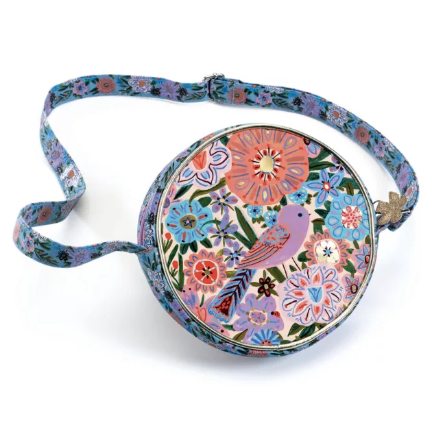 Djeco Kerek oldaltáska Madárkás - Round bag Tara