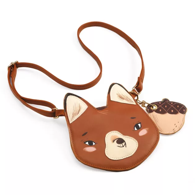 Djeco Little Big room Állati válltáska Aranyos róka - Fox