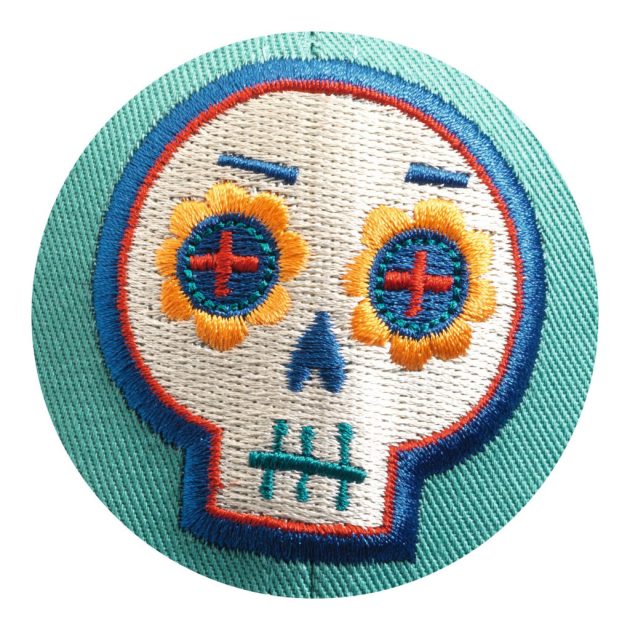 Djeco: Little Big room Baseball sapka - Hímzett Koponya mintás - Skull and crossbones