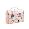 Djeco Irodaszeres bőrönd Tina kisbőröndje - Tinou stationery case