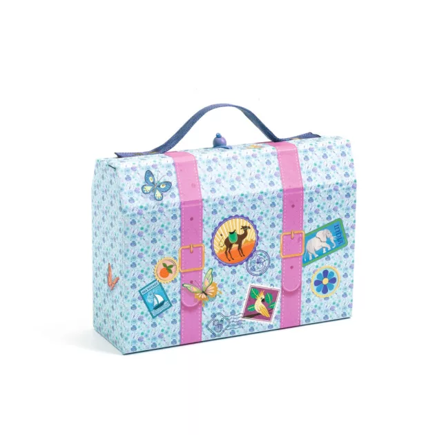 Djeco Irodaszeres bőrönd Marcsi kisbőröndje - Marie stationery case
