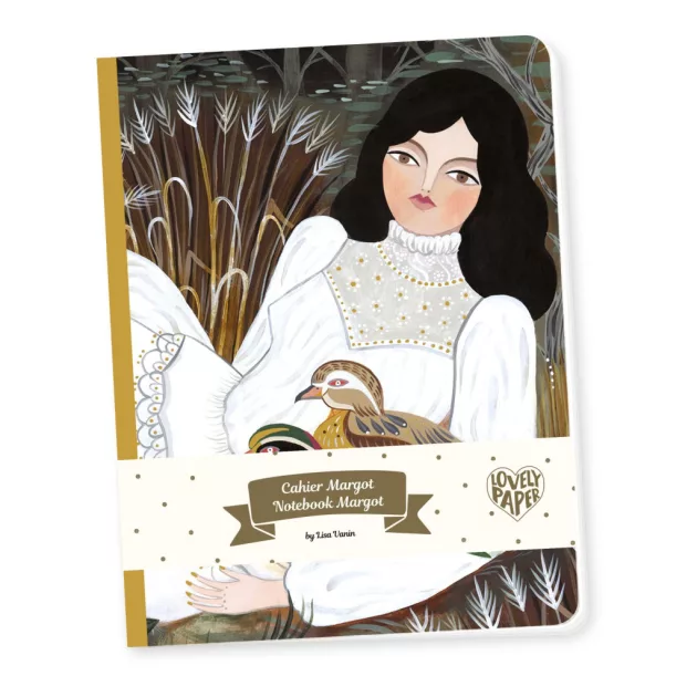 Djeco Jegyzetfüzet A/5 - Margot notebook