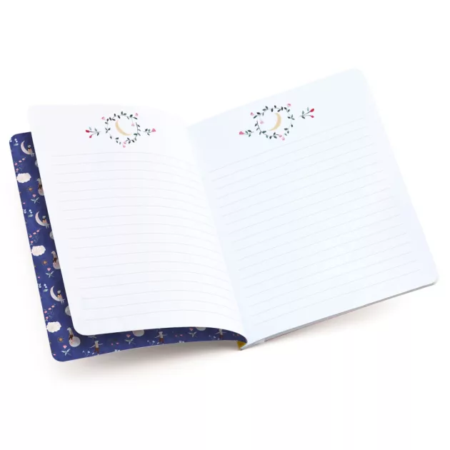 Djeco Lovely Paper Jegyzetfüzet A/5 - Cecile Notebook