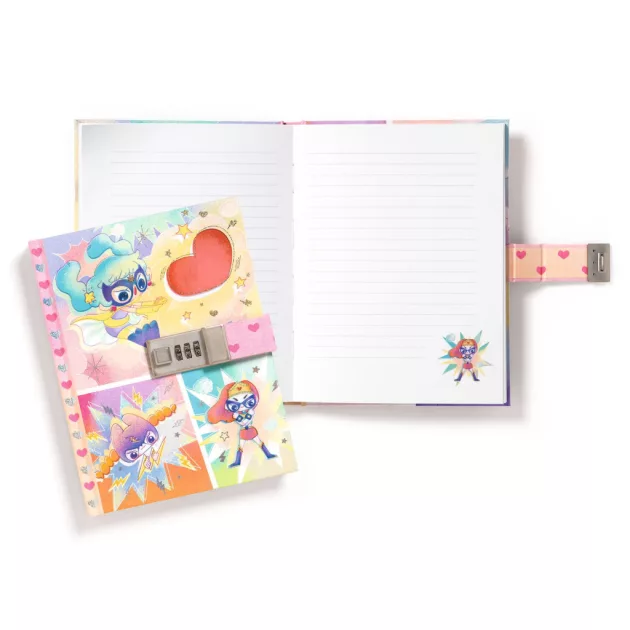 Djeco Lovely Paper Titkos napló kódzárral Lam - Diary code Lam