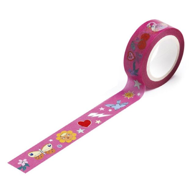 Djeco: Lovely Paper Dekor ragasztószalag - Rosie masking tape