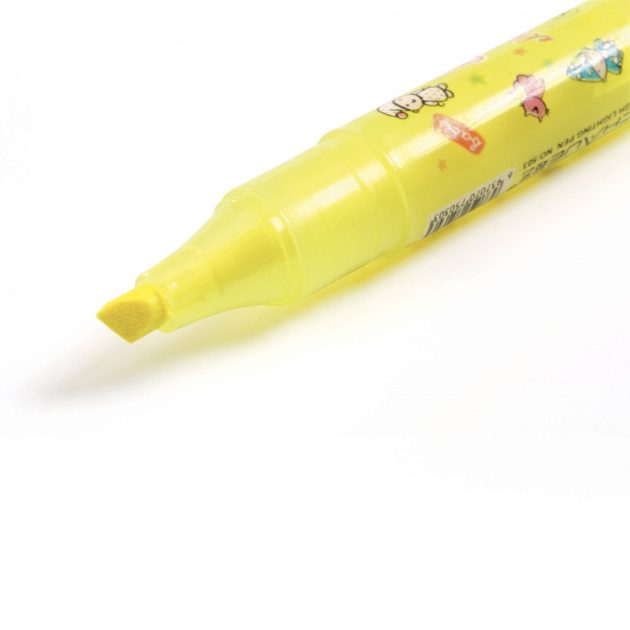Djeco Szövegkiemelő gél toll, mini készlet 6 neon színben - 6 neon gel fluo highlighters