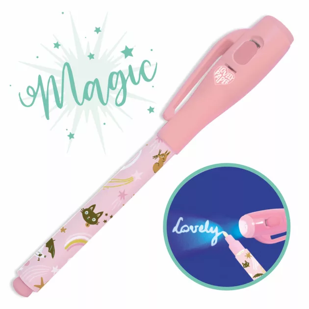 Djeco Varázstoll Titkos írás - Lucille magic pen