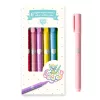 Djeco Lovely Paper Kontúrtoll készlet Ezüst 6 db-os - 6 silver outline pens