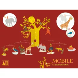   Djeco Szélmobil függődísz Afrikai szavanna - The African Savannah