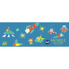 Djeco Szélmobil függődísz Rakéta - Rocket