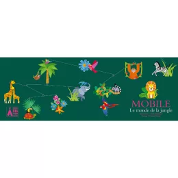   Djeco Szélmobil függődísz A dzsungel világa - The jungle world