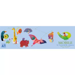   Djeco Szélmobil függődísz Állatok farsangja - Carnival of animals
