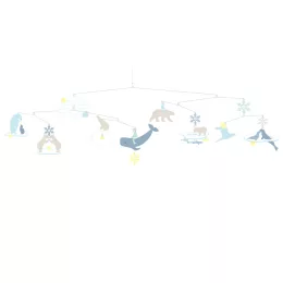   Djeco Little Big room Szélmobil függődísz Jegesmedvék - Polar bears (FSC)