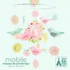 Djeco Little Big room Szélmobil föggődísz Tavaszi madárkák - Spring Birds