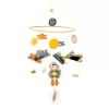 Djeco Little Big room Szélmobil föggődísz Űrutazás - Spaceships