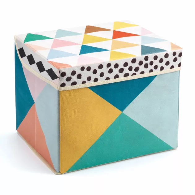 Djeco Tárolódoboz Helyes doboz - Seat toy box