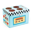 Djeco Little Big room Játéktároló ülőke Játék tűzhely - Cooker