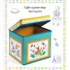 Djeco Little Big room Játéktároló ülőke Tavaszi hangulat - Caravan