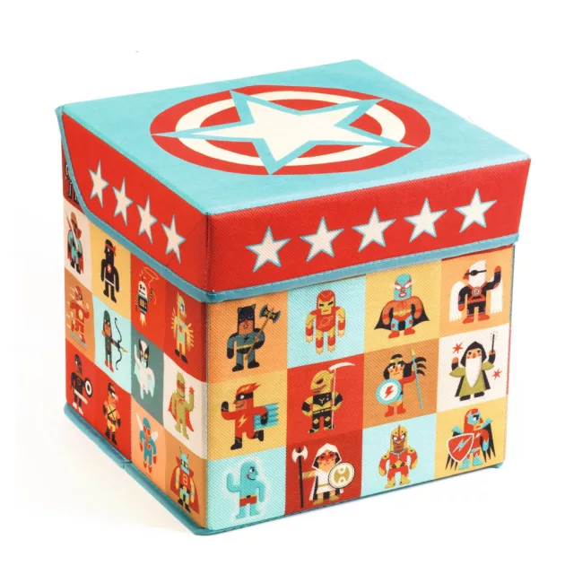 Djeco Little Big room Játéktároló ülőke Csillagok - Stars