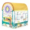 Djeco Little Big room Játszósátor Ekhos szekér játszósátor - Caravan